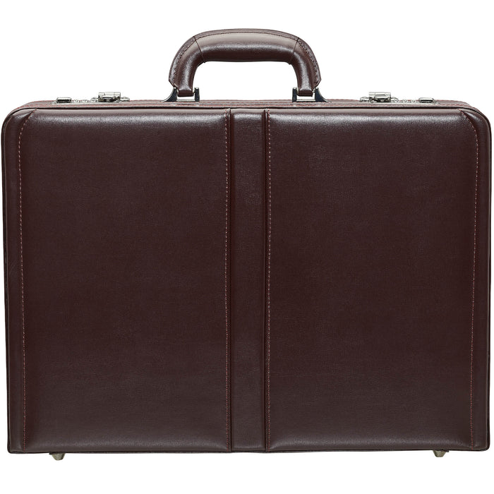 Mancini Leather Expandable Attaché Case