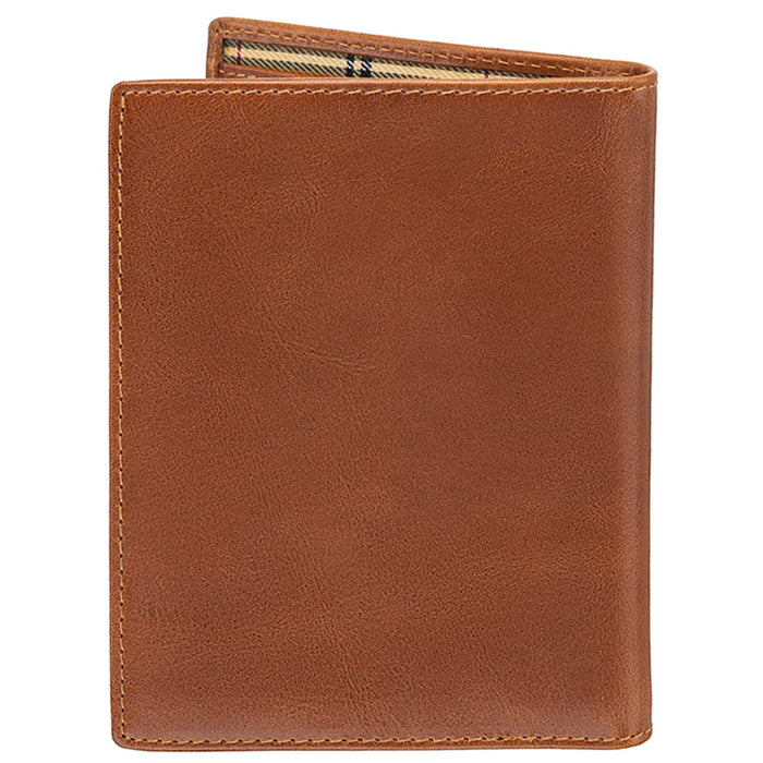 Mancini Leather Travel RFID Secure Passport Holder