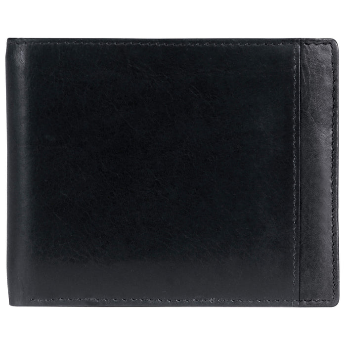 Mancini Leather Men's Wallet with Removable Passcase RFID