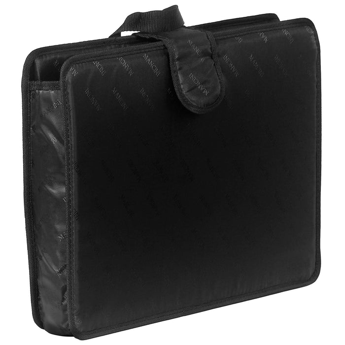 Mancini Leather Briefcase High Capacity Wheeled