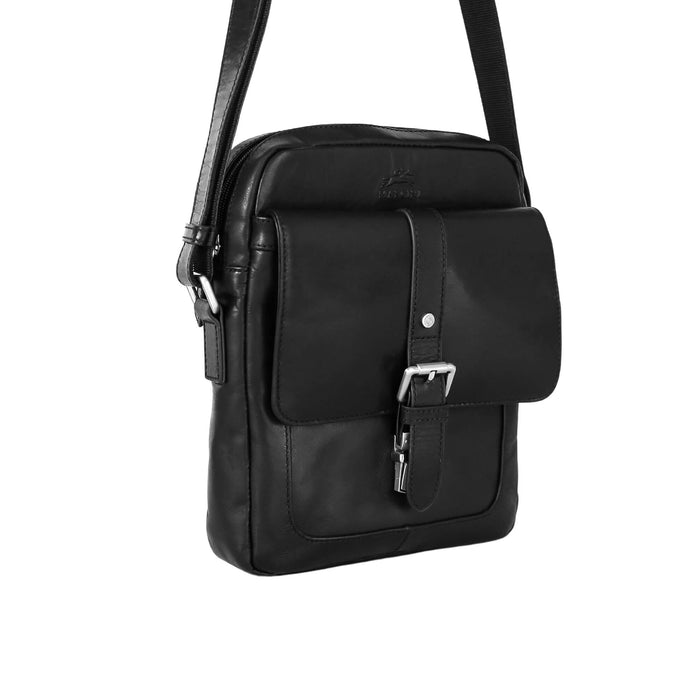Mancini Leather Buffalo Crossbody Bag