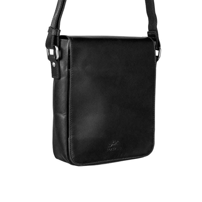 Mancini Leather Buffalo On-the-Go Crossbody Bag