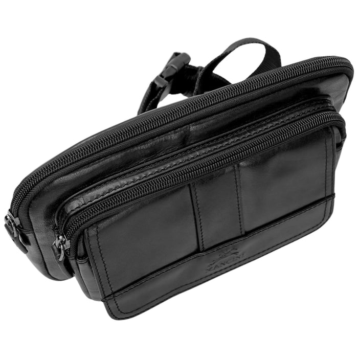 Mancini Leather Buffalo Waist Bag