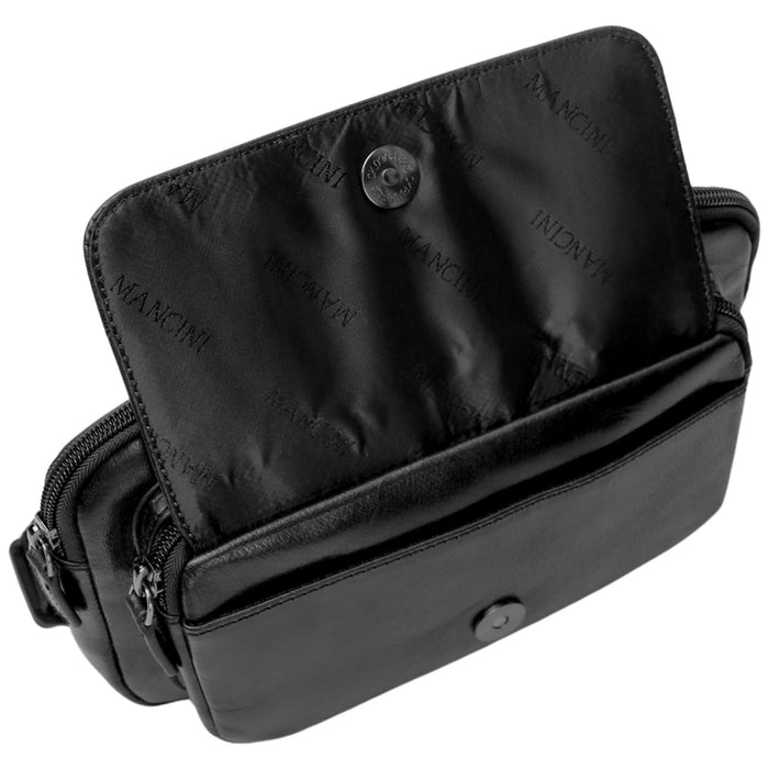 Mancini Leather Buffalo Waist Bag