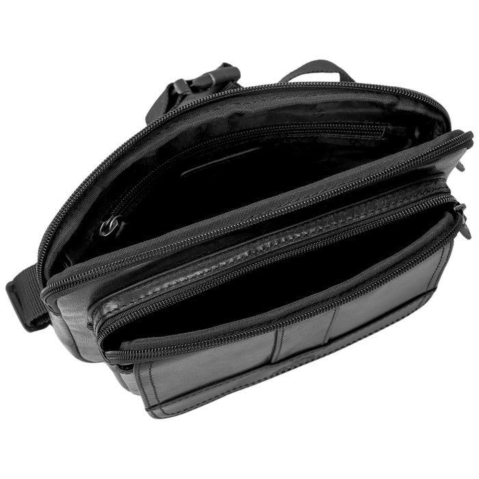 Mancini Leather Buffalo Waist Bag