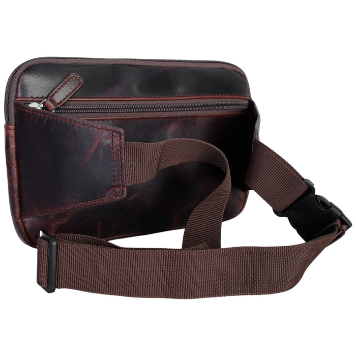 Mancini Leather Buffalo Waist Bag