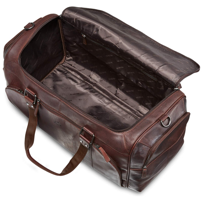 Mancini Leather Duffle Bag