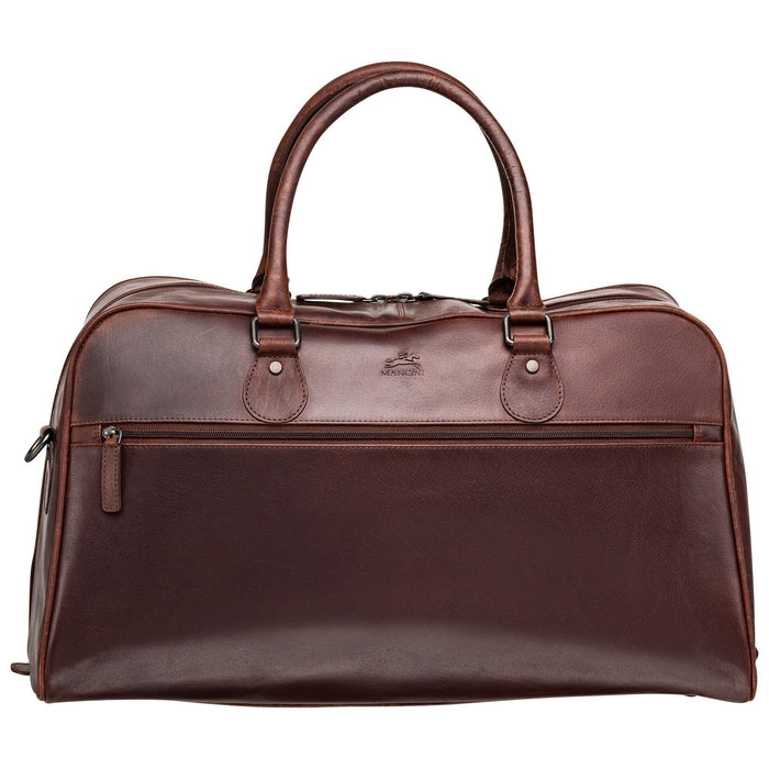 Mancini Leather Classic Duffle Bag