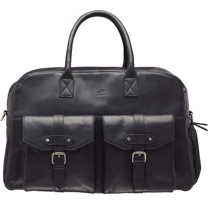 Mancini Leather Buffalo Classic Duffel Bag