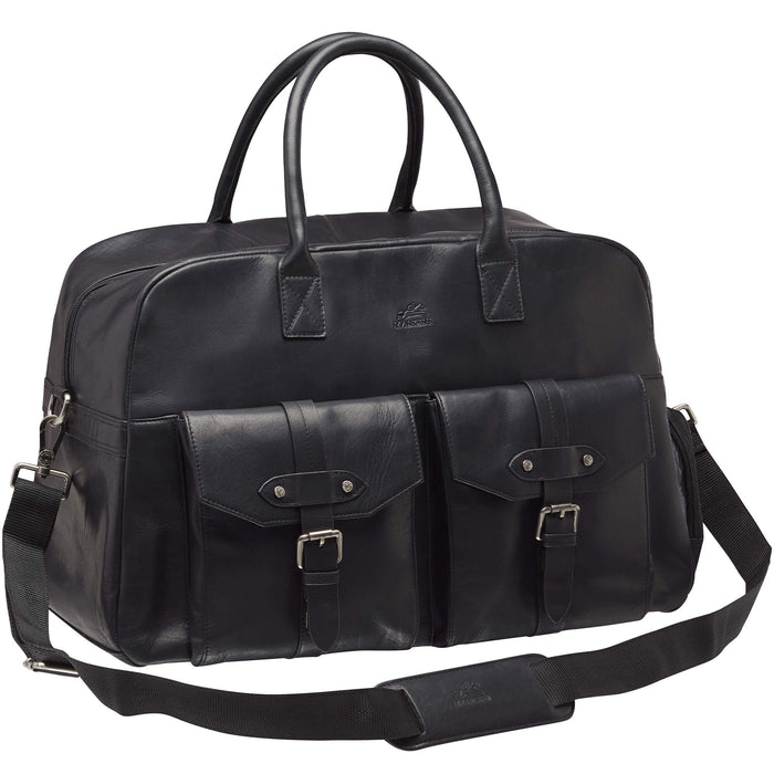 Mancini Leather Buffalo Classic Duffel Bag