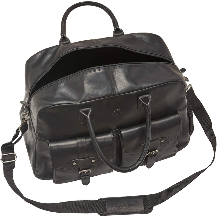 Mancini Leather Buffalo Classic Duffel Bag