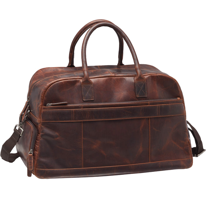 Mancini Leather Buffalo Classic Duffel Bag