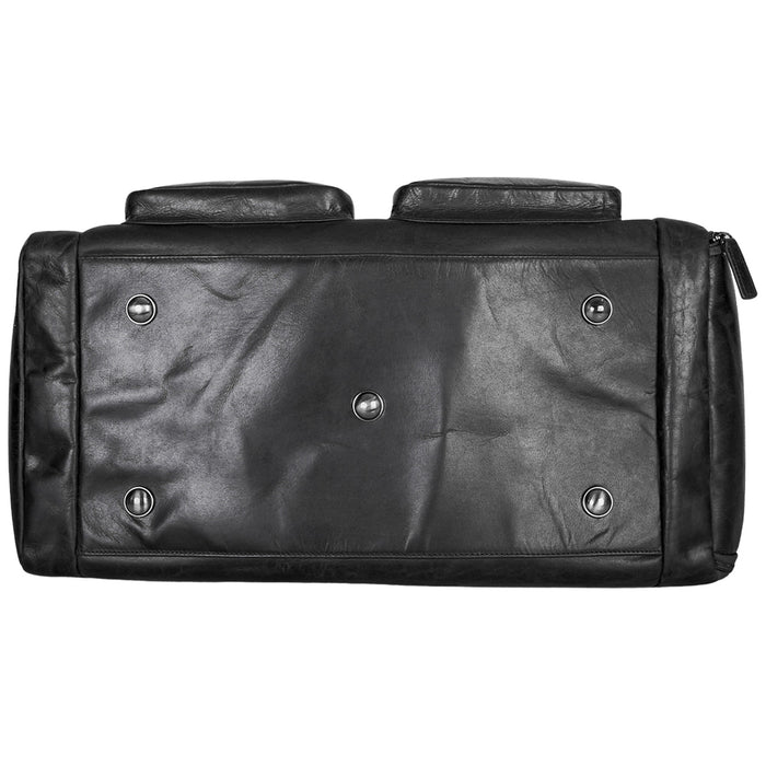 Mancini Leather Buffalo Large Duffle Bag