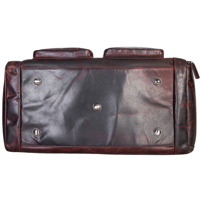 Mancini Leather Buffalo Large Duffle Bag