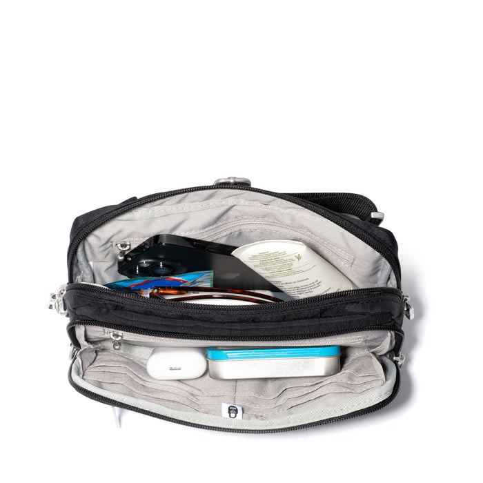 Baggallini Securtex Anti-Theft Belt Bag Sling