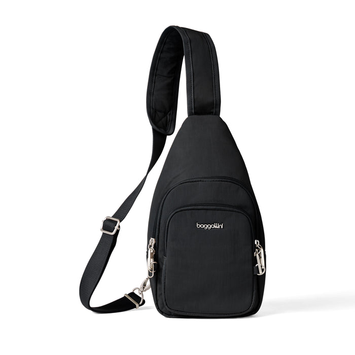 Baggallini Securtex® Classic Anti-Theft Daytripper Sling Bag