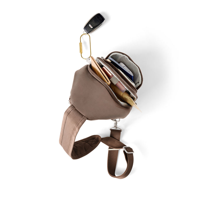Baggallini Securtex® Classic Anti-Theft Daytripper Sling Bag