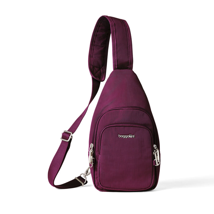 Baggallini Securtex® Classic Anti-Theft Daytripper Sling Bag