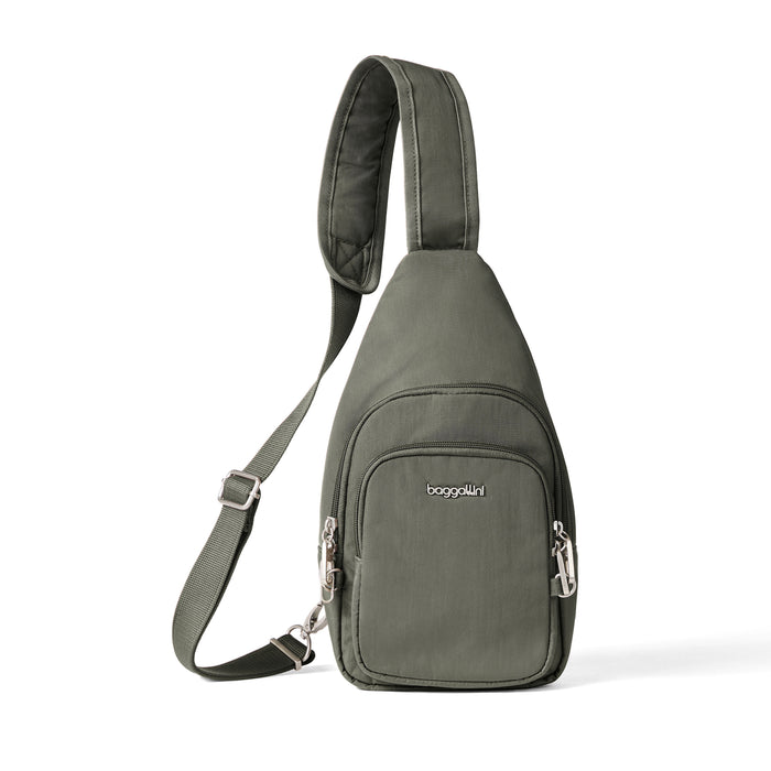 Baggallini Securtex® Classic Anti-Theft Daytripper Sling Bag