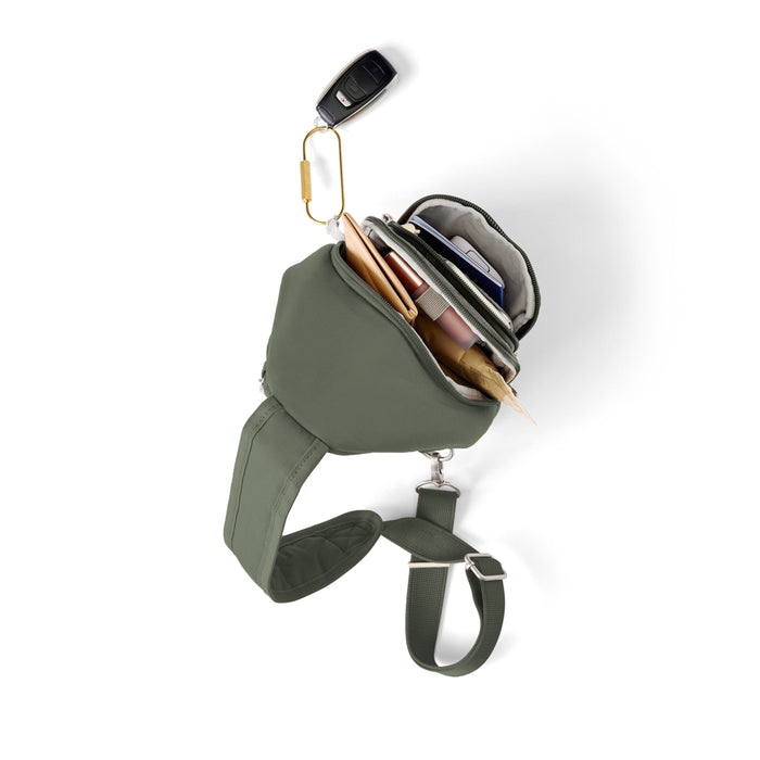 Baggallini Securtex® Classic Anti-Theft Daytripper Sling Bag
