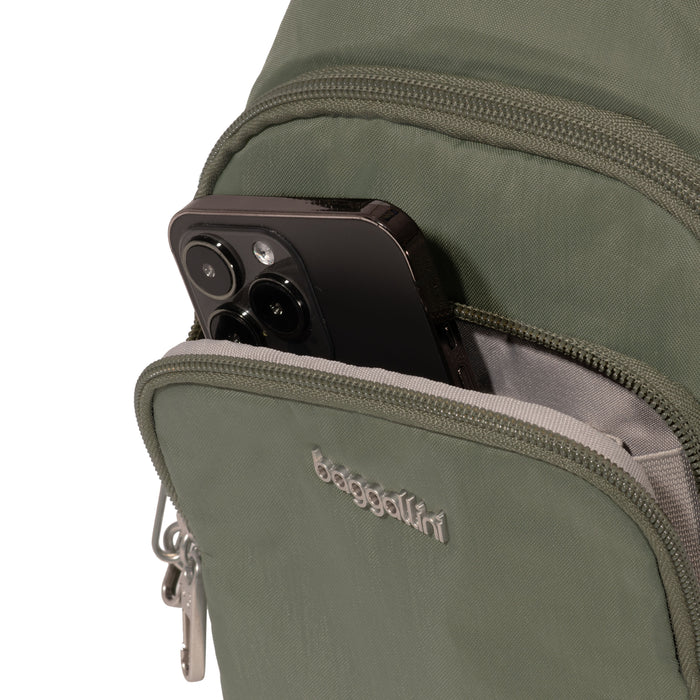 Baggallini Securtex® Classic Anti-Theft Daytripper Sling Bag