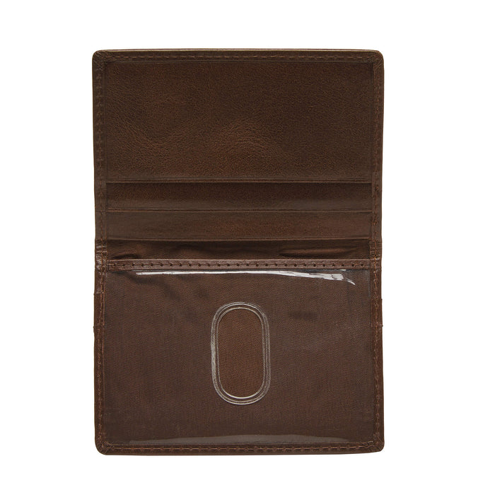 Mancini Leather RFID Secure Card Holder