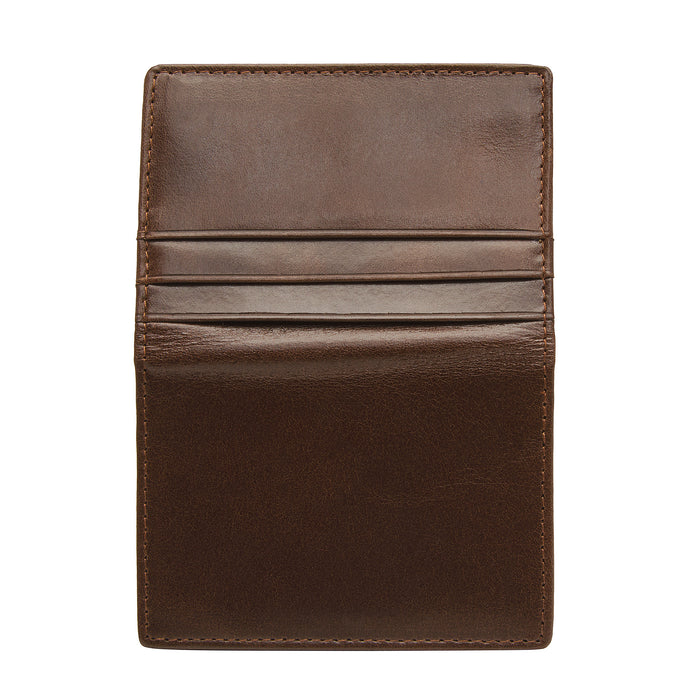 Mancini Leather RFID Secure Card Holder