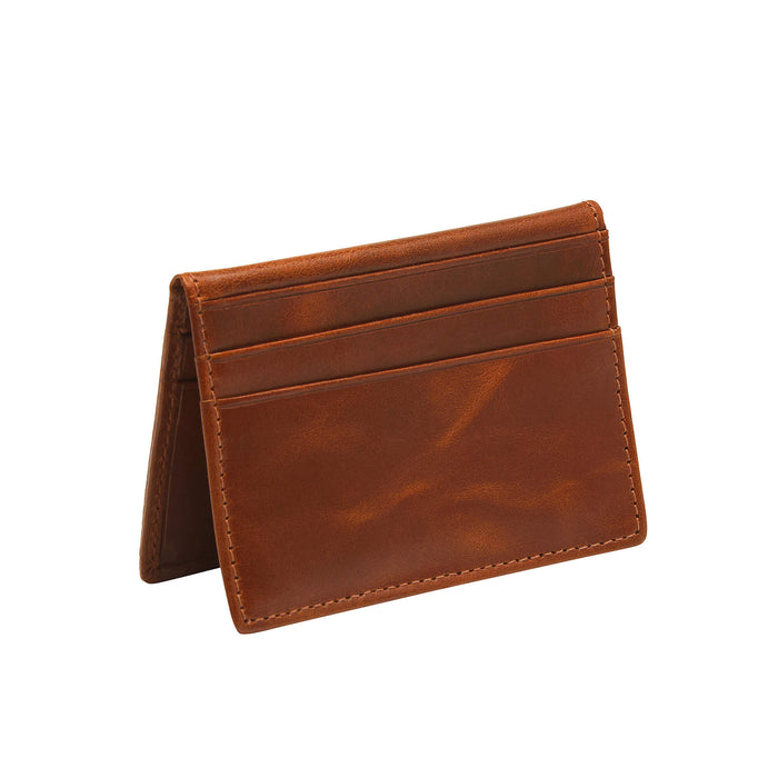 Mancini Leather RFID Secure Card Holder
