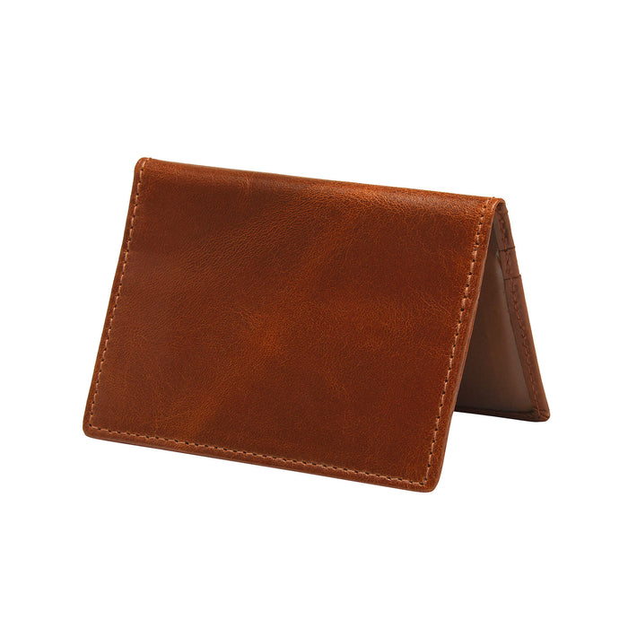 Mancini Leather RFID Secure Card Holder