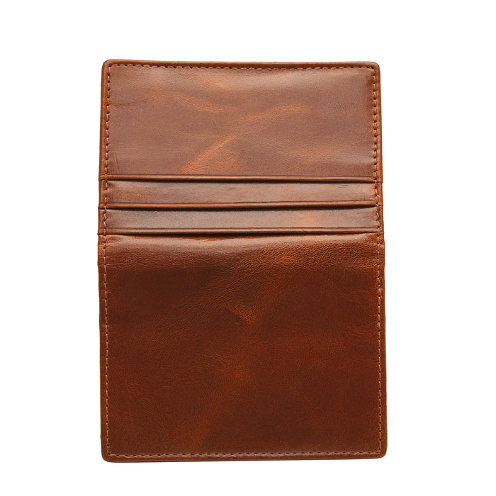 Mancini Leather RFID Secure Card Holder