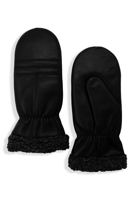 Brume Ladies COLWOOD COZY LEATHER MITTENS