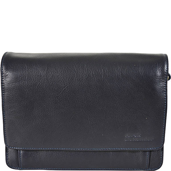 Derek Alexander Leather Ladies' Handbag with Half Flap/Organizer