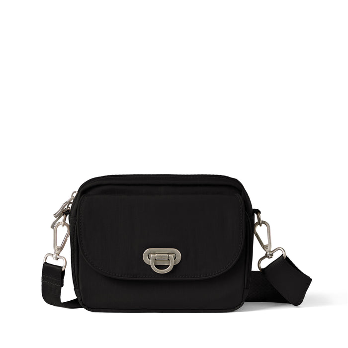 Baggallini Coastal Flip Lock Camera Bag Crossbody