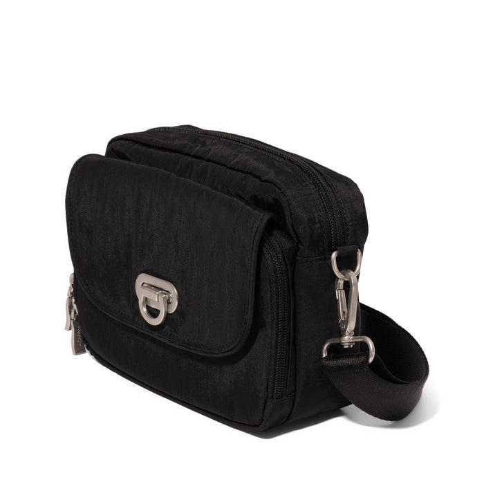 Baggallini Coastal Flip Lock Camera Bag Crossbody