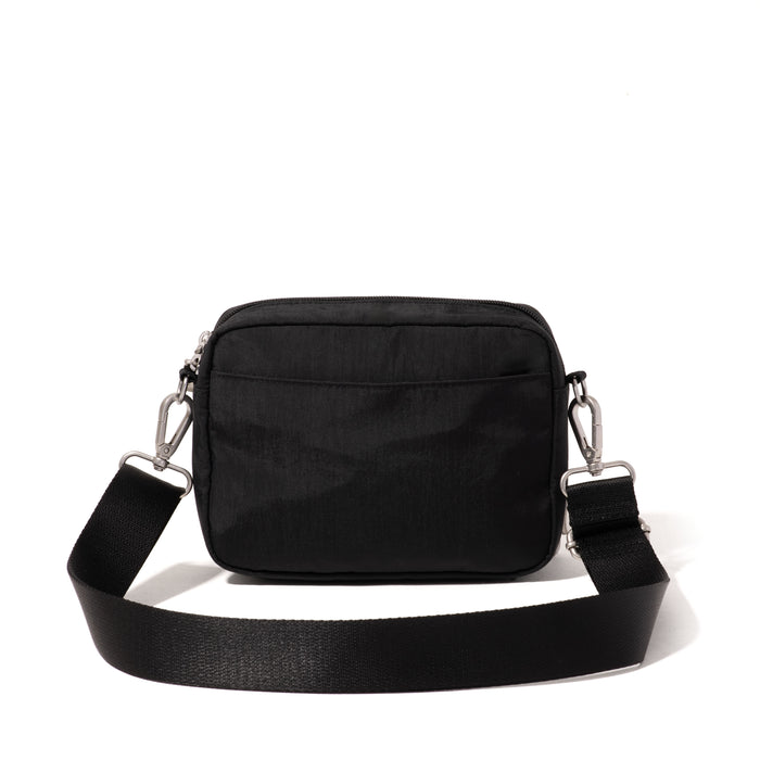 Baggallini Coastal Flip Lock Camera Bag Crossbody
