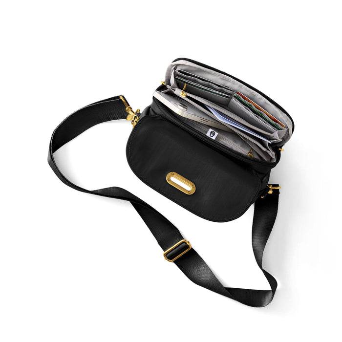 Baggallini Coastal Flip Lock Camera Bag Crossbody