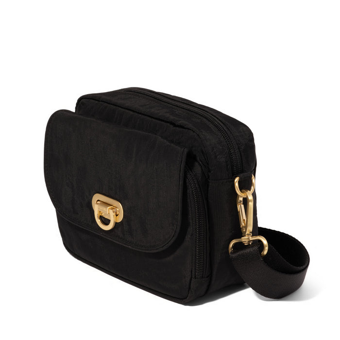 Baggallini Coastal Flip Lock Camera Bag Crossbody