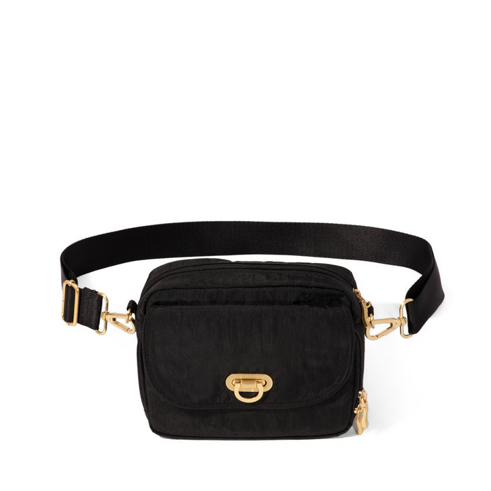 Baggallini Coastal Flip Lock Camera Bag Crossbody