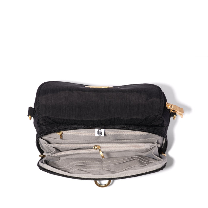 Baggallini Coastal Flip Lock Camera Bag Crossbody