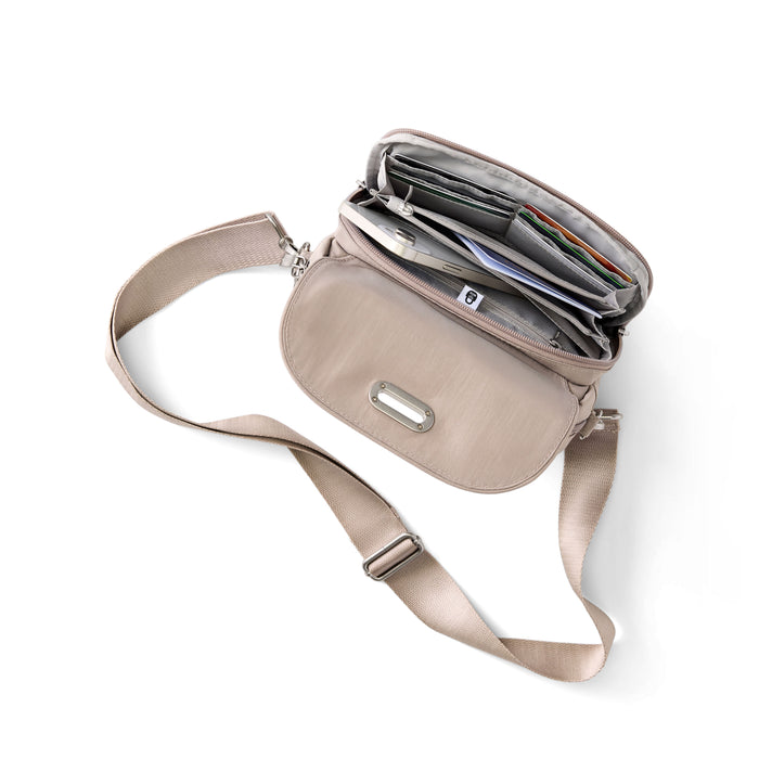 Baggallini Coastal Flip Lock Camera Bag Crossbody