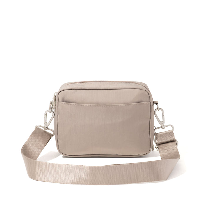 Baggallini Coastal Flip Lock Camera Bag Crossbody