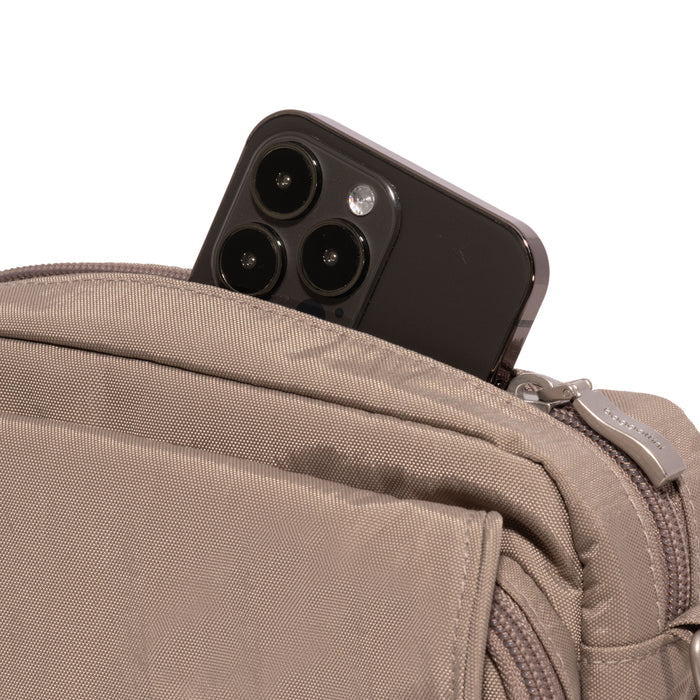 Baggallini Coastal Flip Lock Camera Bag Crossbody
