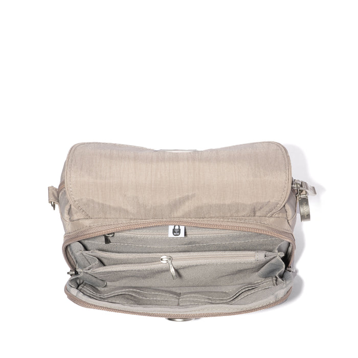 Baggallini Coastal Flip Lock Camera Bag Crossbody