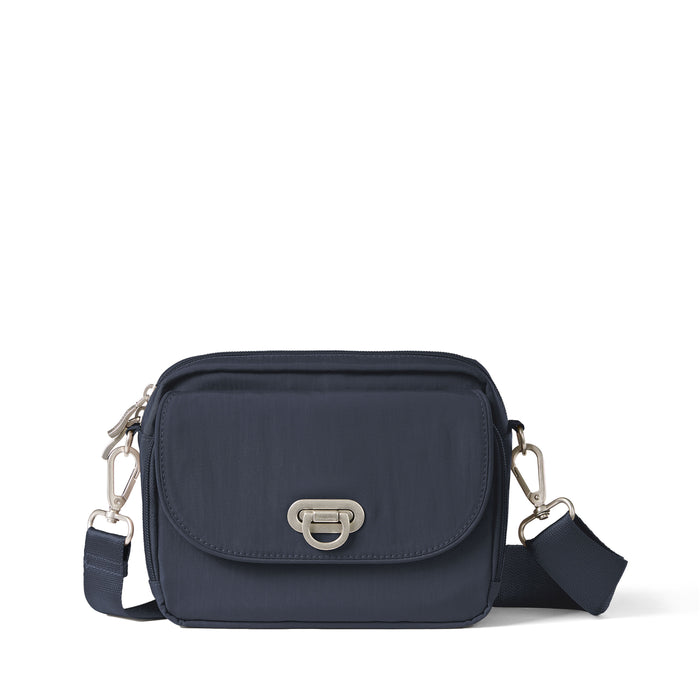 Baggallini Coastal Flip Lock Camera Bag Crossbody