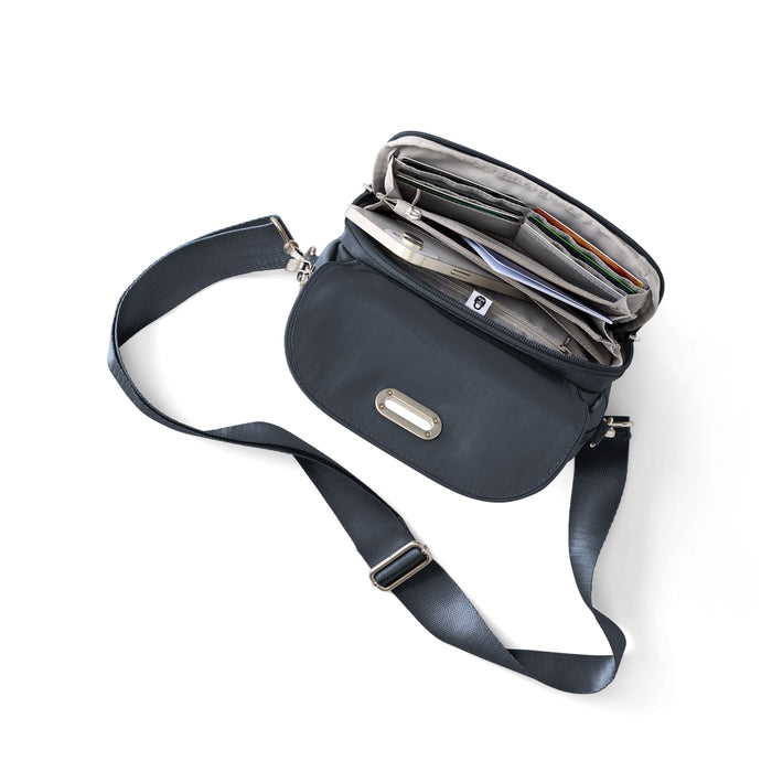 Baggallini Coastal Flip Lock Camera Bag Crossbody
