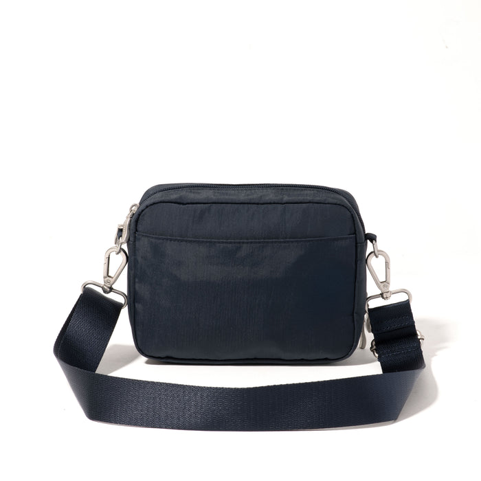 Baggallini Coastal Flip Lock Camera Bag Crossbody