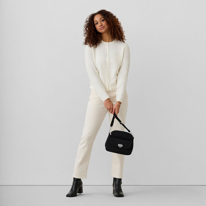 Baggallini Coastal Flip Lock Crossbody