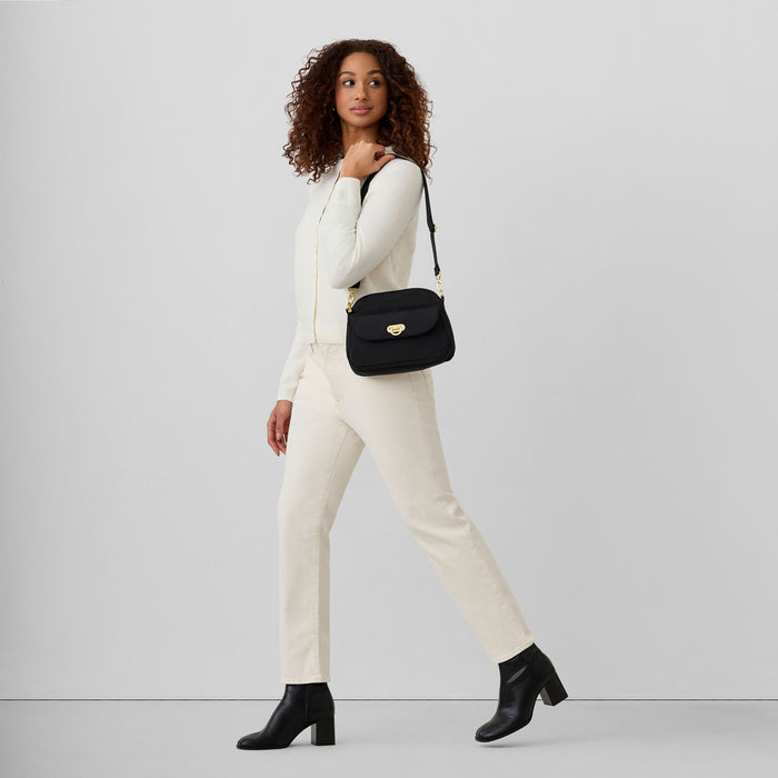 Baggallini Coastal Flip Lock Crossbody