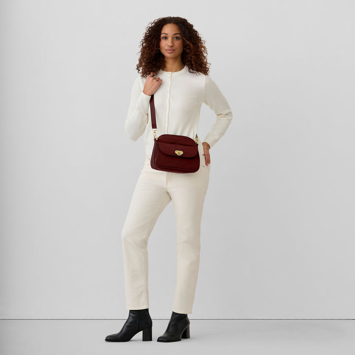 Baggallini Coastal Flip Lock Crossbody