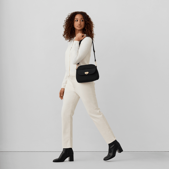 Baggallini Coastal Flip Lock Crossbody